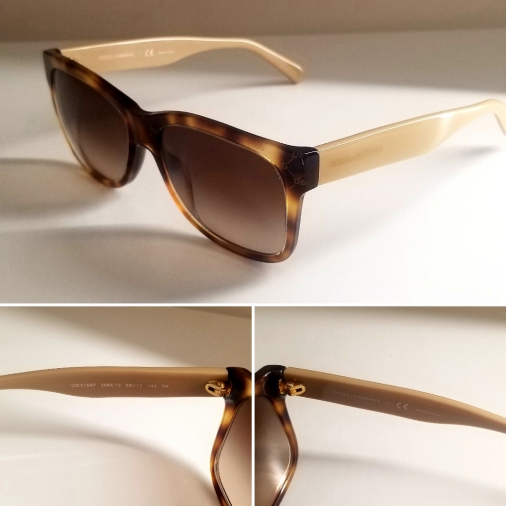 LOT OF 2 DOLCE & GABBANA EYEGLASSES & SUNGLASSES - Picture 2 of 4